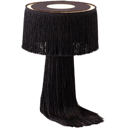 Atolla Tassel Table Lamp by TOV Furniture. Made from cotton in a eclectic & global style.