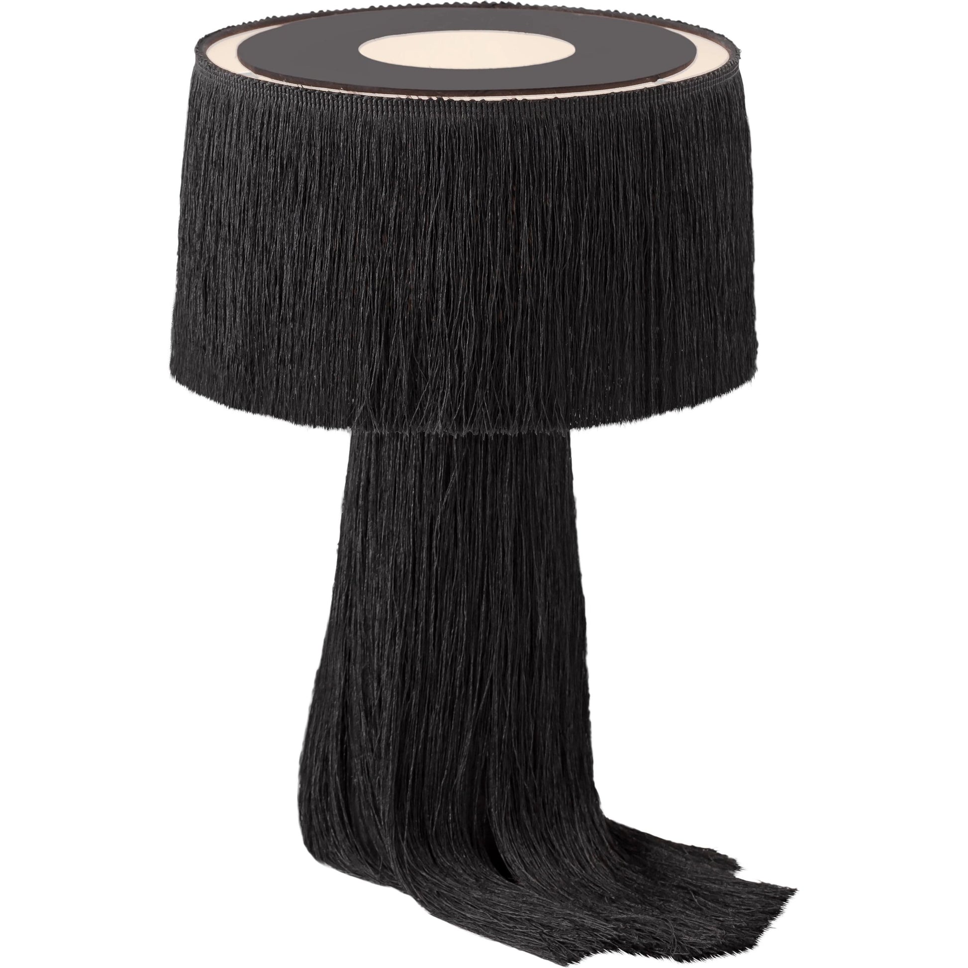 Atolla Tassel Table Lamp by TOV Furniture. Made from cotton in a eclectic & global style.