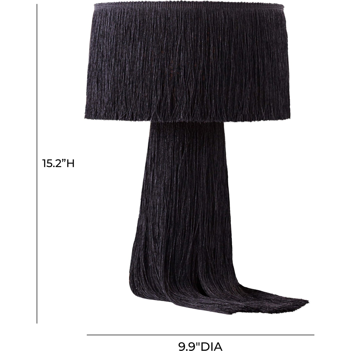 011 SR-893936 | Additional Silo | Atolla Tassel Table Lamp by TOV Furniture. Made from cotton in a eclectic & global style.
