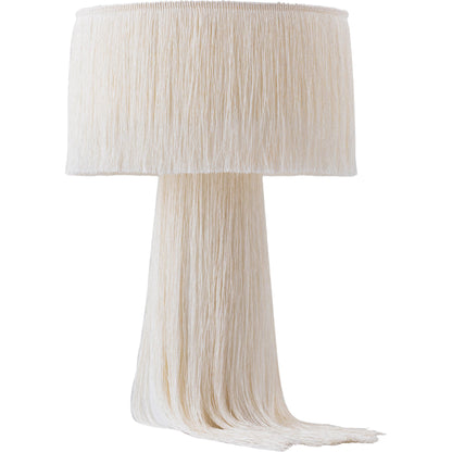 Atolla Tassel Table Lamp by TOV Furniture. Made from cotton in a eclectic & global style.