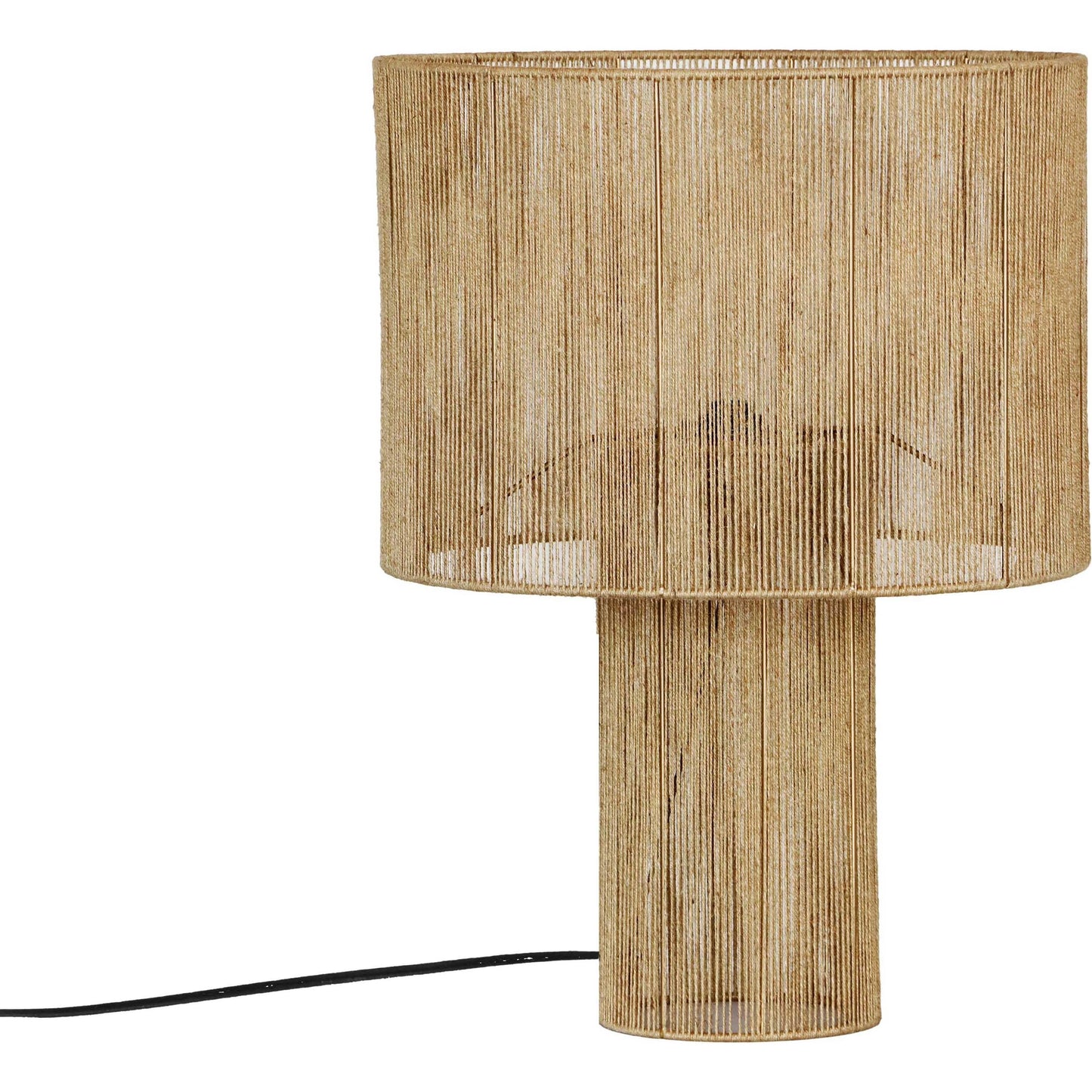 001 SI-2107392 | Primary Silo | Hope Table Lamp by TOV Furniture in natural. Made from iron, jute in a cottage & farmhouse style.