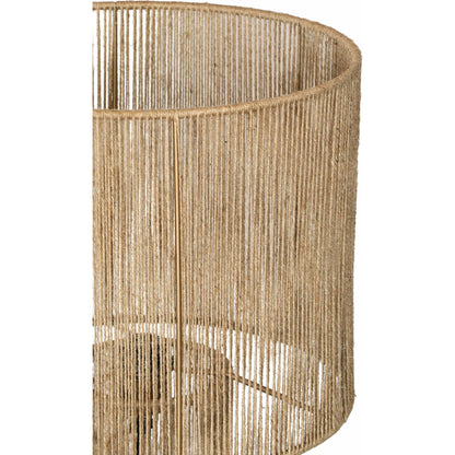 Hope Table Lamp by TOV Furniture in natural. Made from iron, jute in a cottage & farmhouse style.