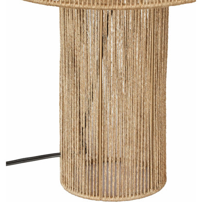 Hope Table Lamp by TOV Furniture in natural. Made from iron, jute in a cottage & farmhouse style.