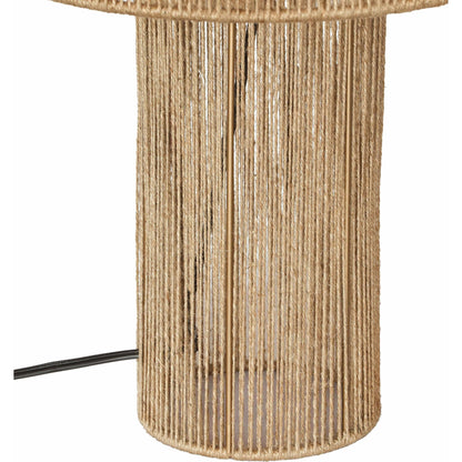 Hope Table Lamp by TOV Furniture in natural. Made from iron, jute in a cottage & farmhouse style.