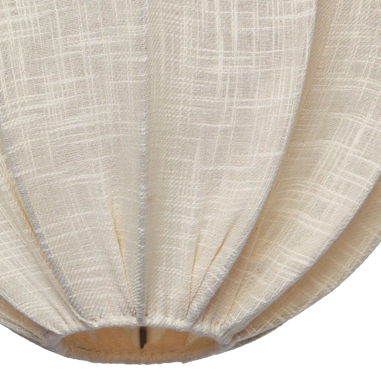 004 SI-2107335 | Closeup | Elliana Pendant Lamp by TOV Furniture in natural. Made from cotton, iron in a modern style.