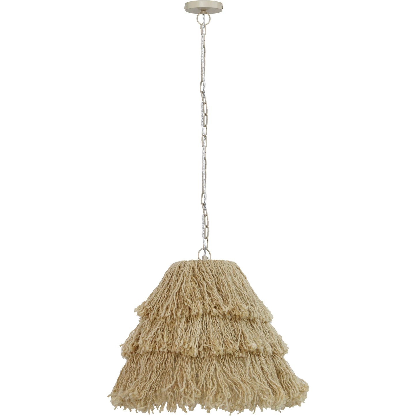 002 SI-2107280 | Additional Silo | Charlee Pendant Lamp by TOV Furniture in natural. Made from iron, rattan in a cottage & farmhouse style.
