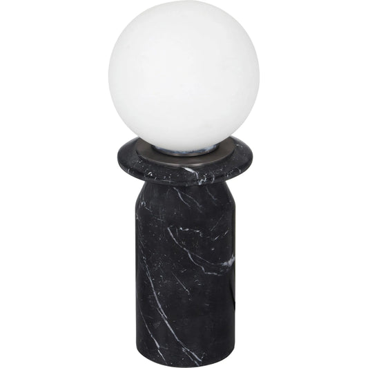 Globe Marble Lamp by TOV Furniture. Made from glass, marble in a unique style.