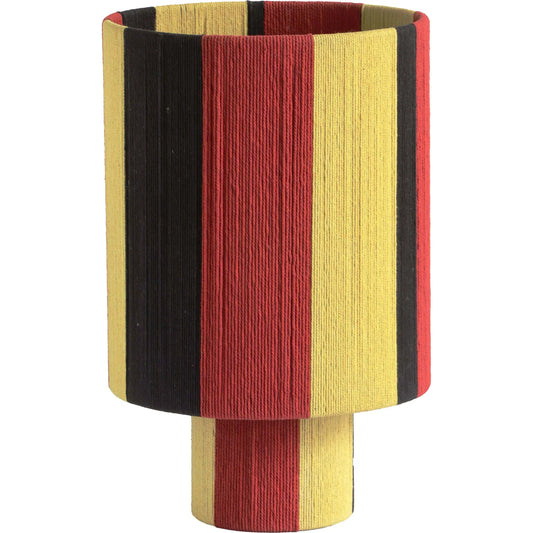 Guinevere Striped Cotton Table Lamp by TOV Furniture. Made from cotton, iron in a unique style.