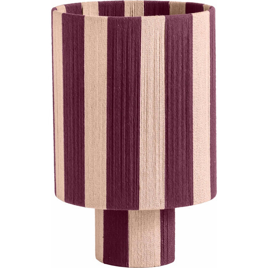 Guinevere Striped Cotton Table Lamp by TOV Furniture. Made from cotton, iron in a unique style.