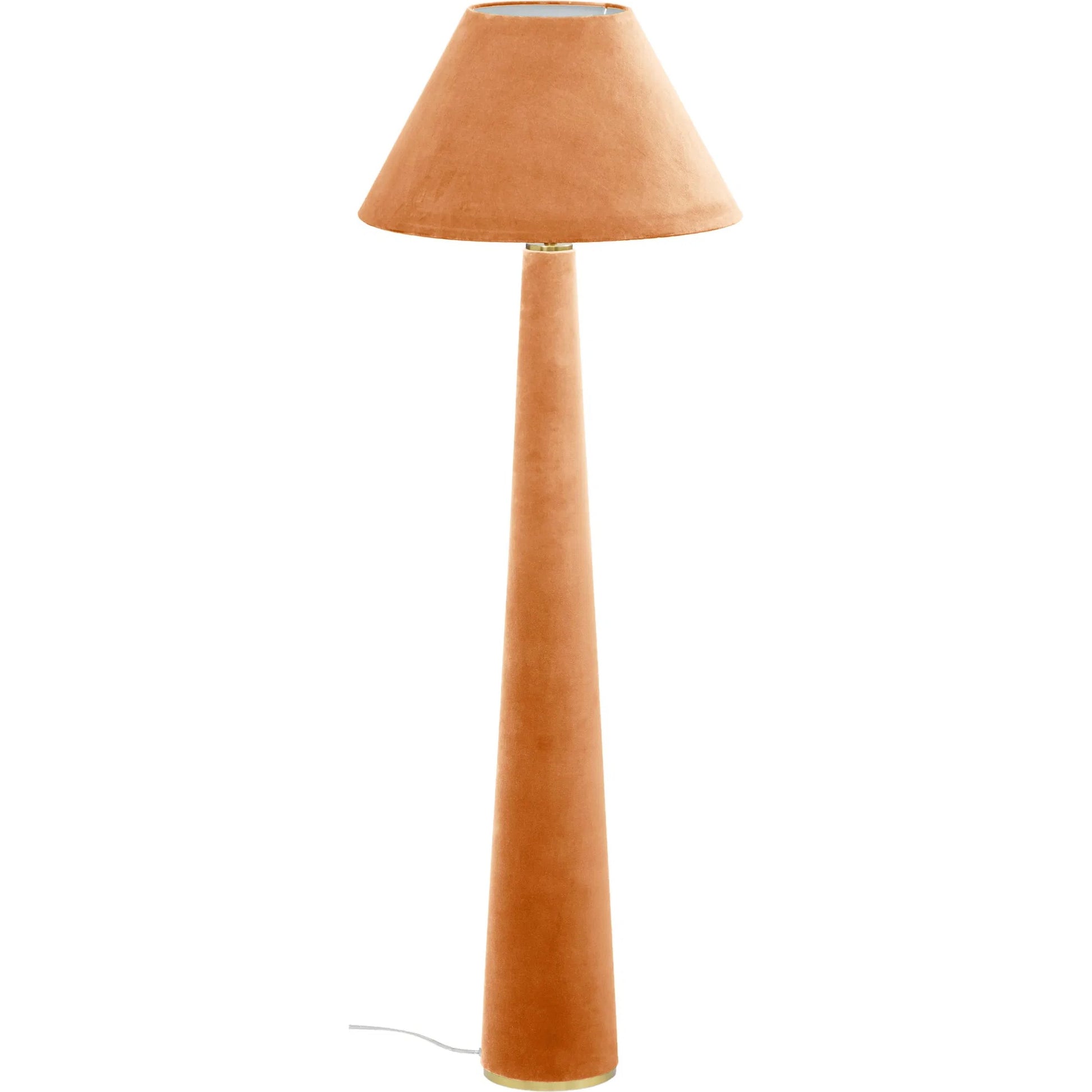 Graham Velvet Floor Lamp by TOV Furniture. Made from unique in a eclectic & global style.