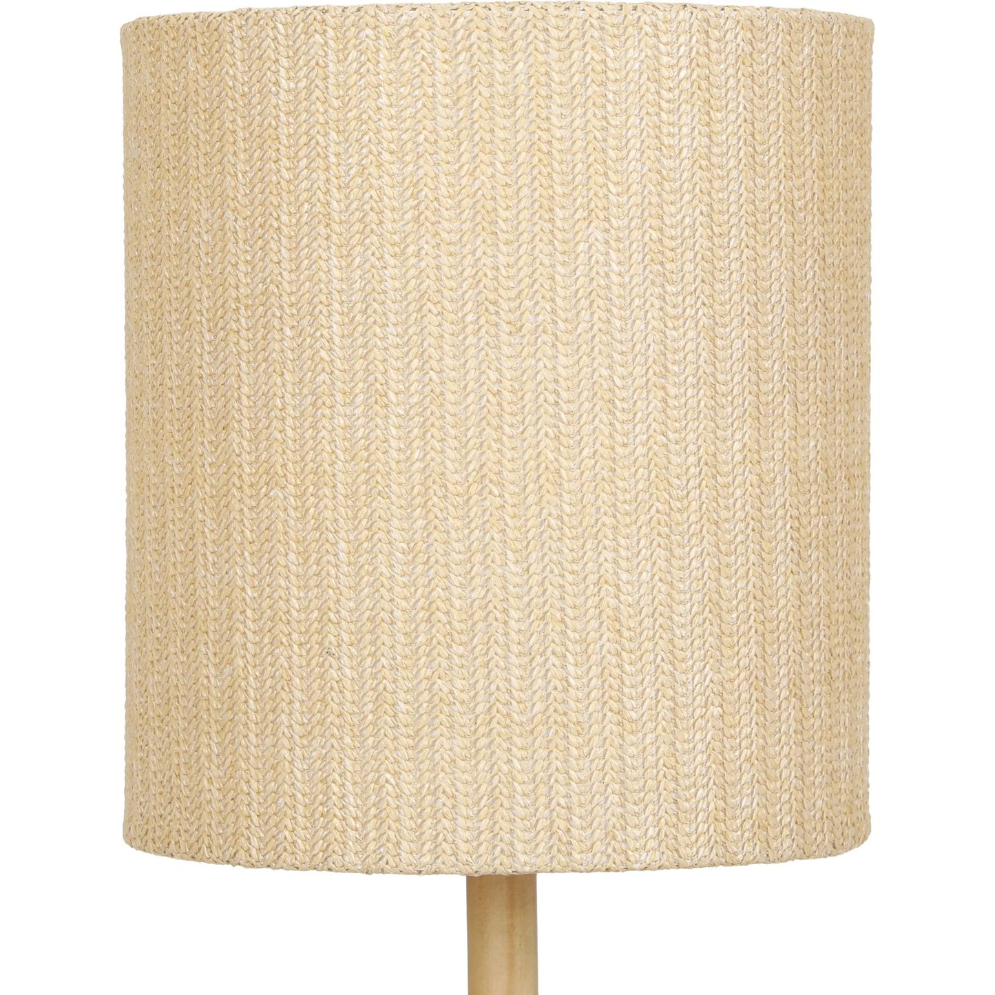 001 SI-2527429 | Closeup | Lamia Burl Designer Table Lamp by TOV Furniture in natural. Made from fabric, metal, raffia, veneer in a unique style.