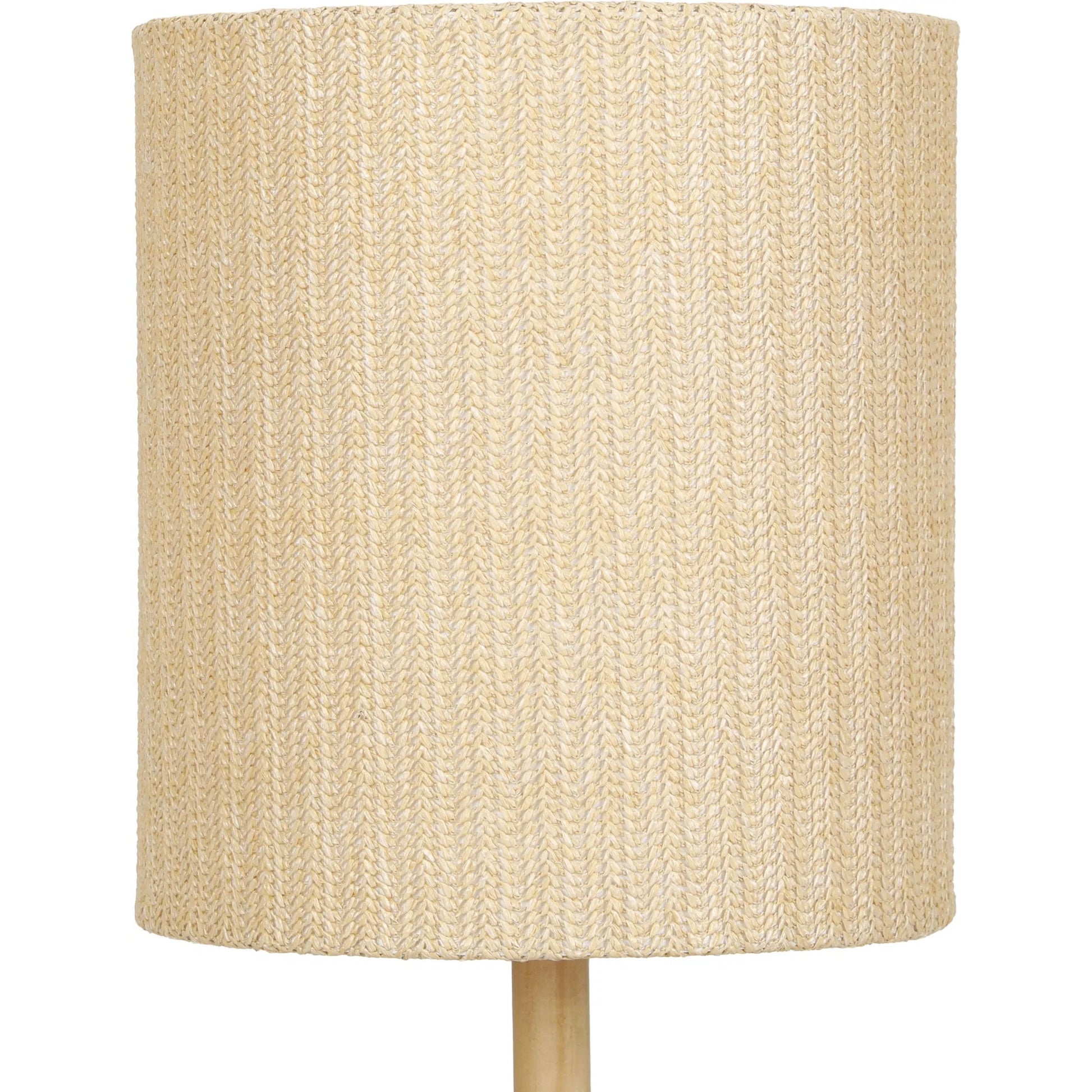 Lamia Burl Designer Table Lamp by TOV Furniture in natural. Made from fabric, metal, raffia, veneer in a unique style.