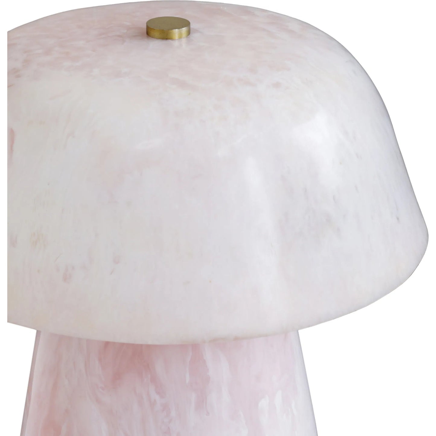 004 SI-2527442 | Closeup | Pouty Table Lamp by TOV Furniture in pink. Made from iron, resin in a unique style.