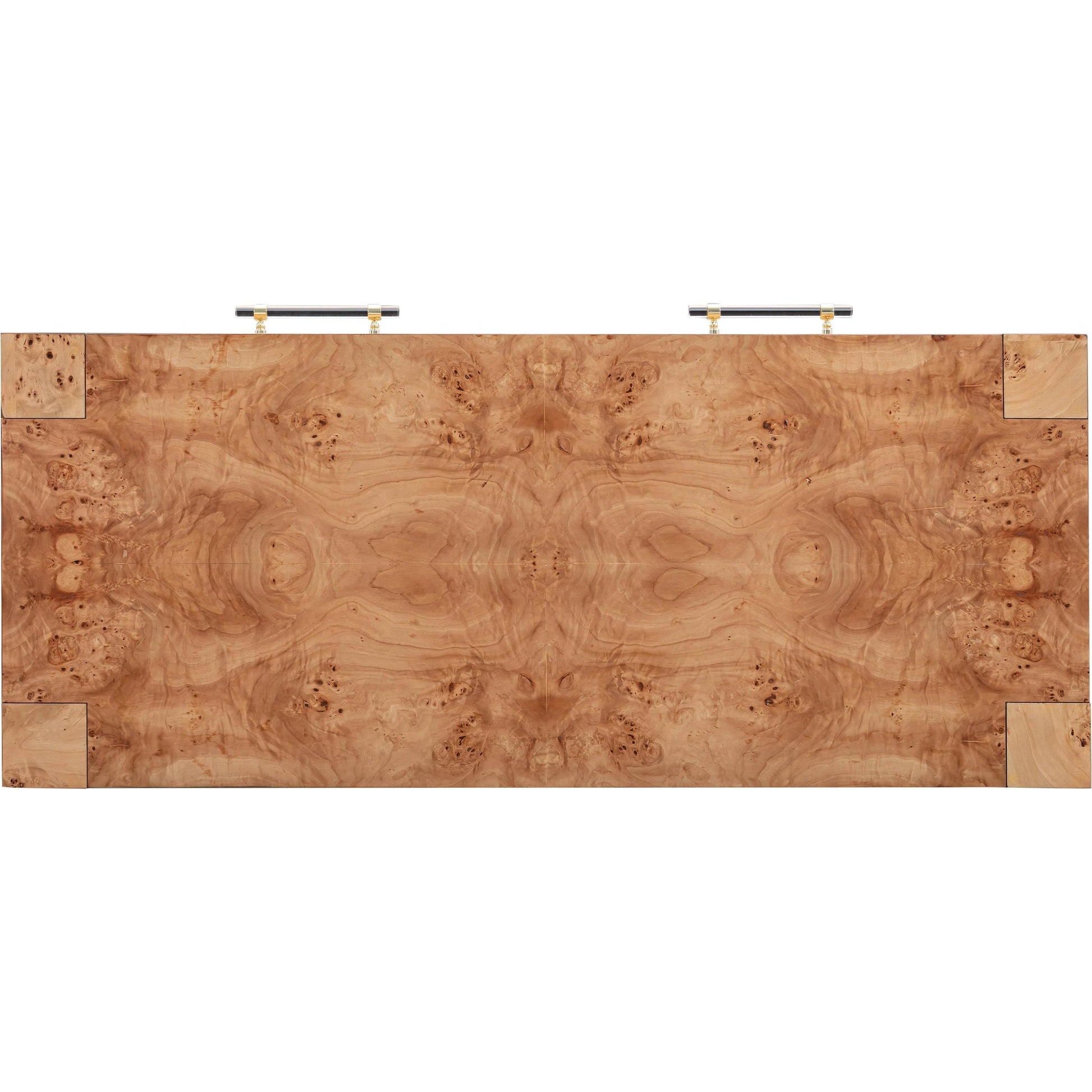 Brandyss Burl Work Desk by TOV Furniture. Made from acacia, mdf, plywood, veneer in a modern style.