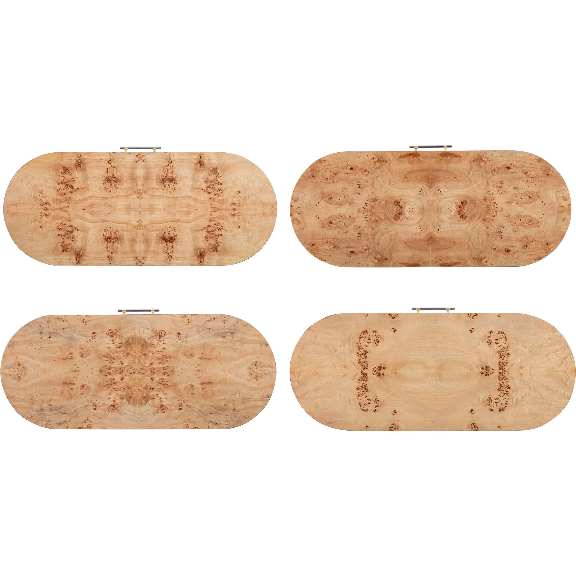 Brandyss Burl Work Desk by TOV Furniture. Made from acacia, mdf, plywood, veneer in a modern style.