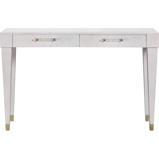 Brandyss Burl Work Desk by TOV Furniture. Made from acacia, mdf, plywood, veneer in a modern style.