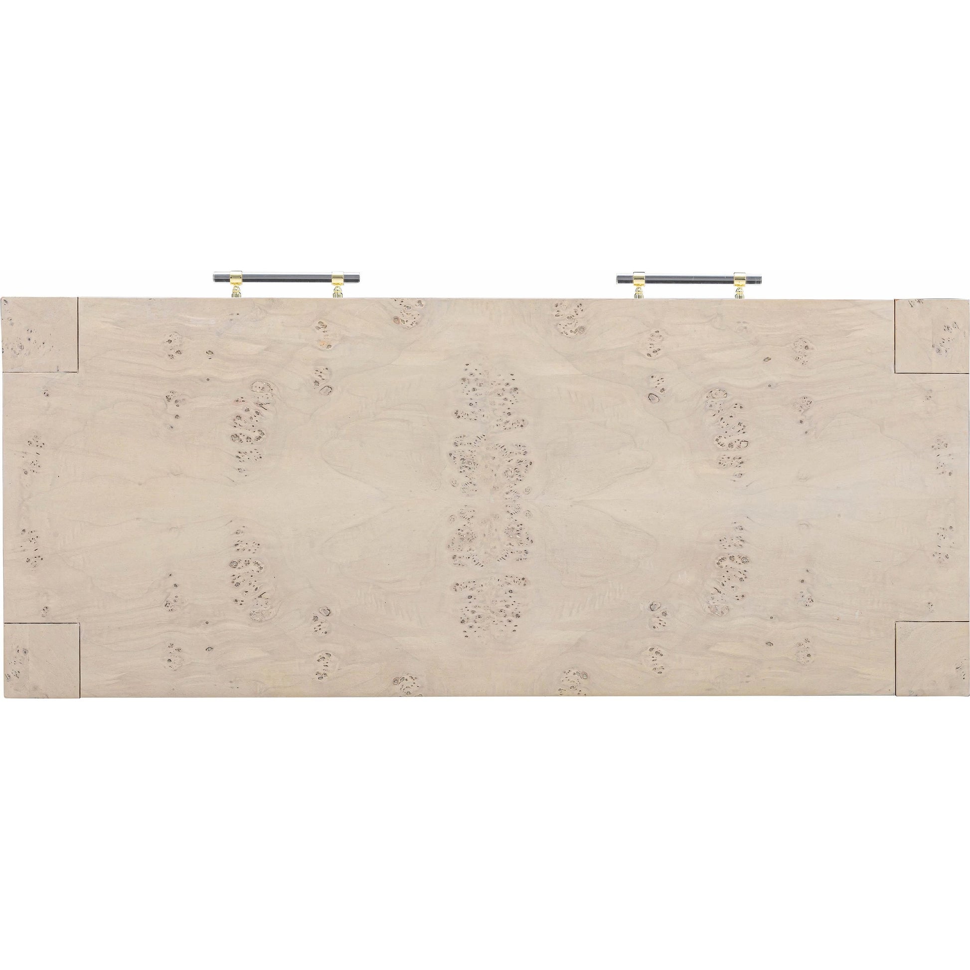 Brandyss Burl Work Desk by TOV Furniture. Made from acacia, mdf, plywood, veneer in a modern style.