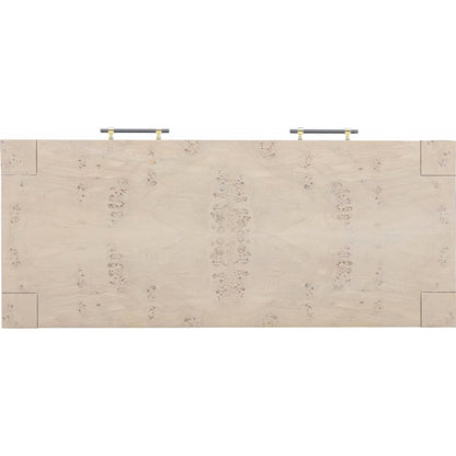 Brandyss Burl Work Desk by TOV Furniture. Made from acacia, mdf, plywood, veneer in a modern style.