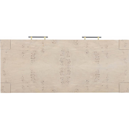 Brandyss Burl Work Desk by TOV Furniture. Made from acacia, mdf, plywood, veneer in a modern style.