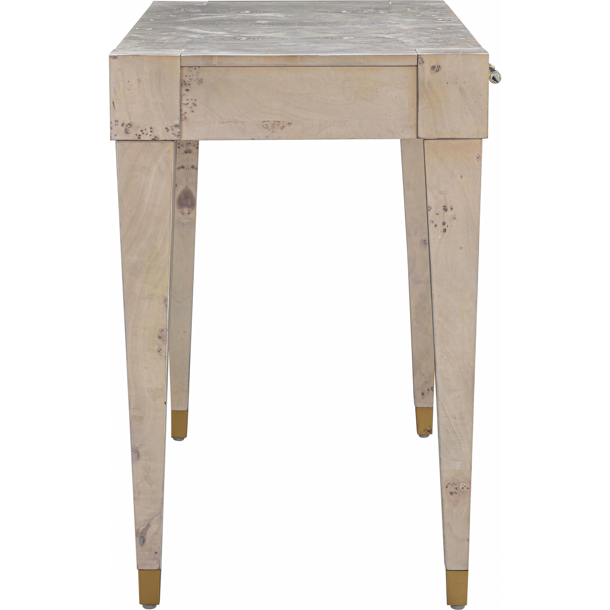 Brandyss Burl Work Desk by TOV Furniture. Made from acacia, mdf, plywood, veneer in a modern style.