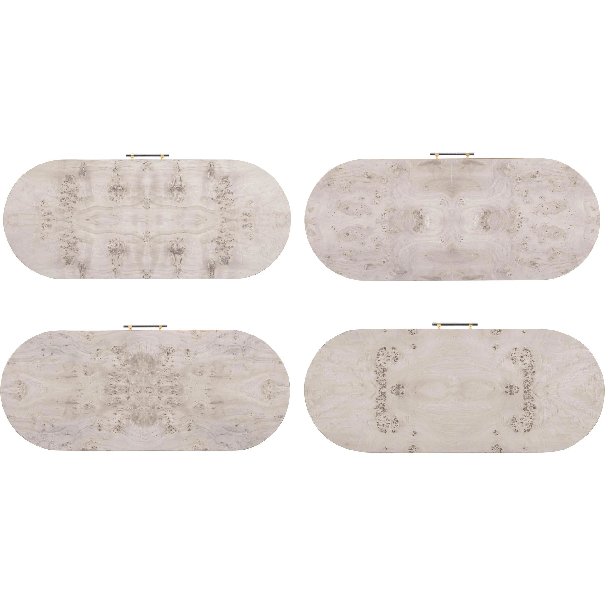 Brandyss Burl Work Desk by TOV Furniture. Made from acacia, mdf, plywood, veneer in a modern style.