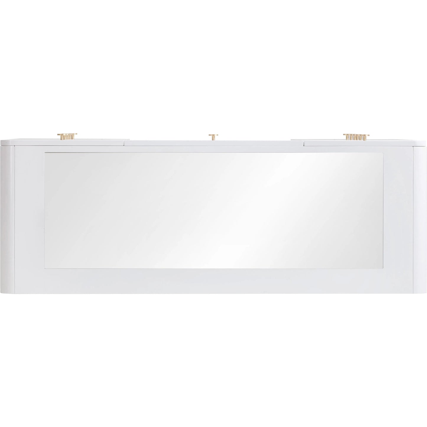 004 SI-2248281 | Additional Silo | Hollywood Vanity Desk by TOV Furniture in white. Made from copper, mdf in a modern style.