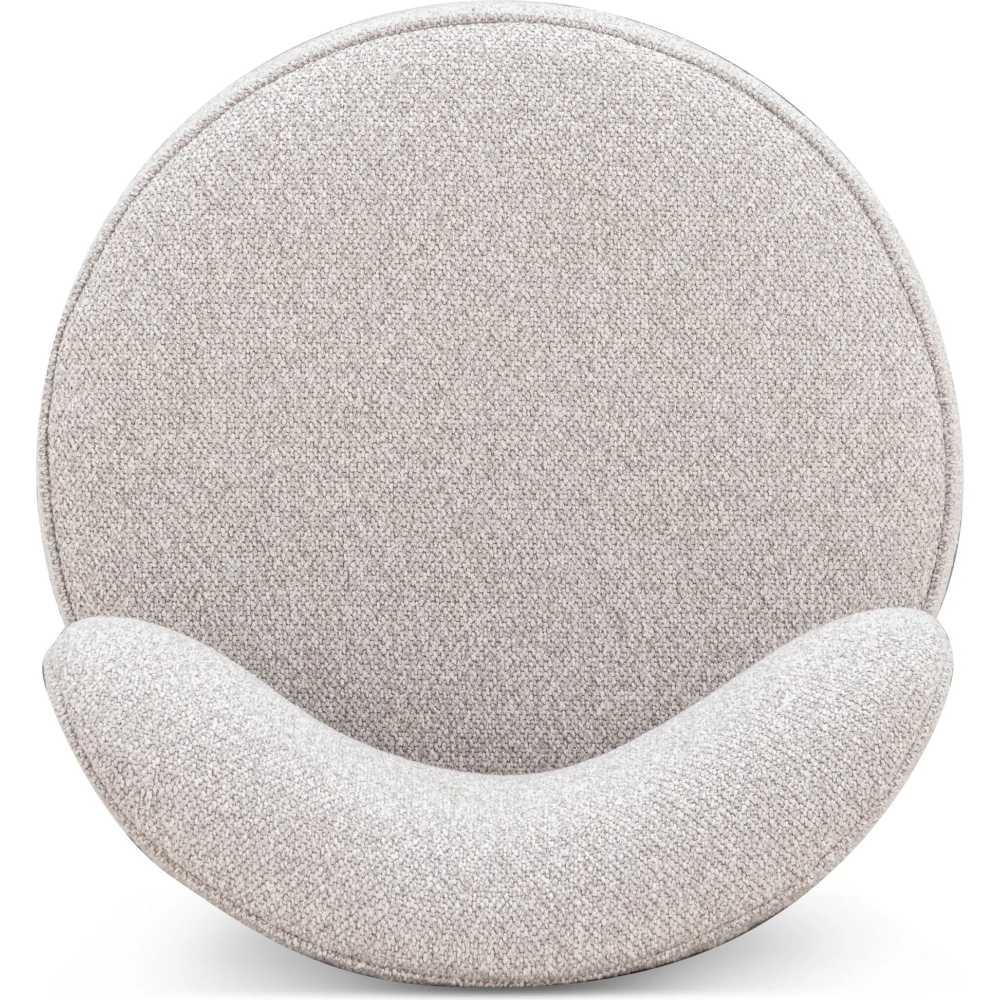 Amaya Textured Swivel Desk Chair by TOV Furniture in grey. Made from fabric, plywood, rubberwood in a transitional style.