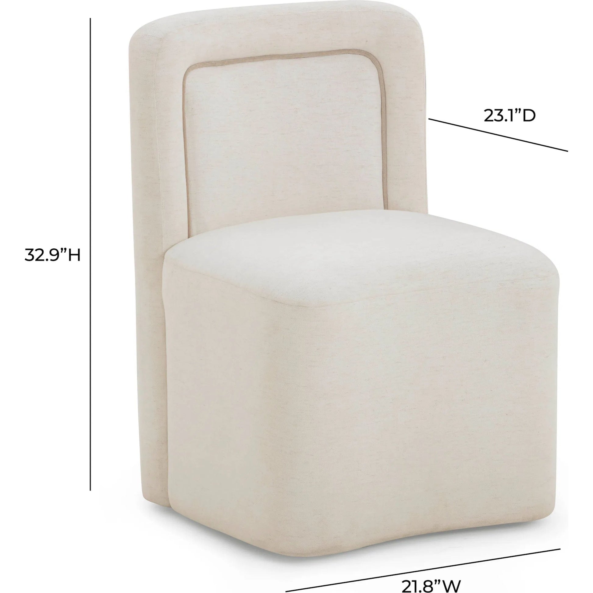 Dolce Velvet Rolling Desk Chair by TOV Furniture. Made from fabric, metal, plywood in a eclectic & global style.