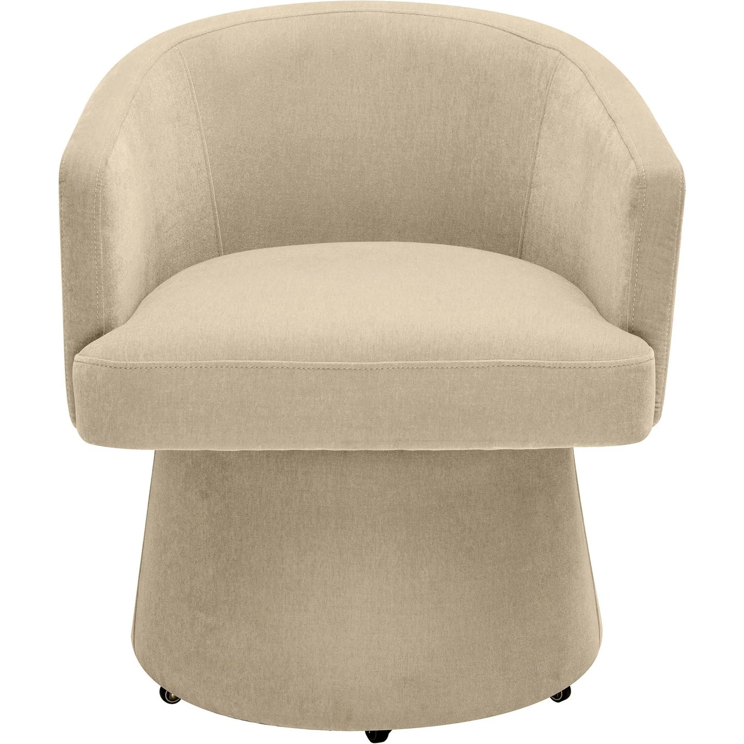 011 SI-2248322 | Additional Silo | Kristen Upcycled Chenille Rolling Desk Chair by TOV Furniture. Made from unique in a transitional style.