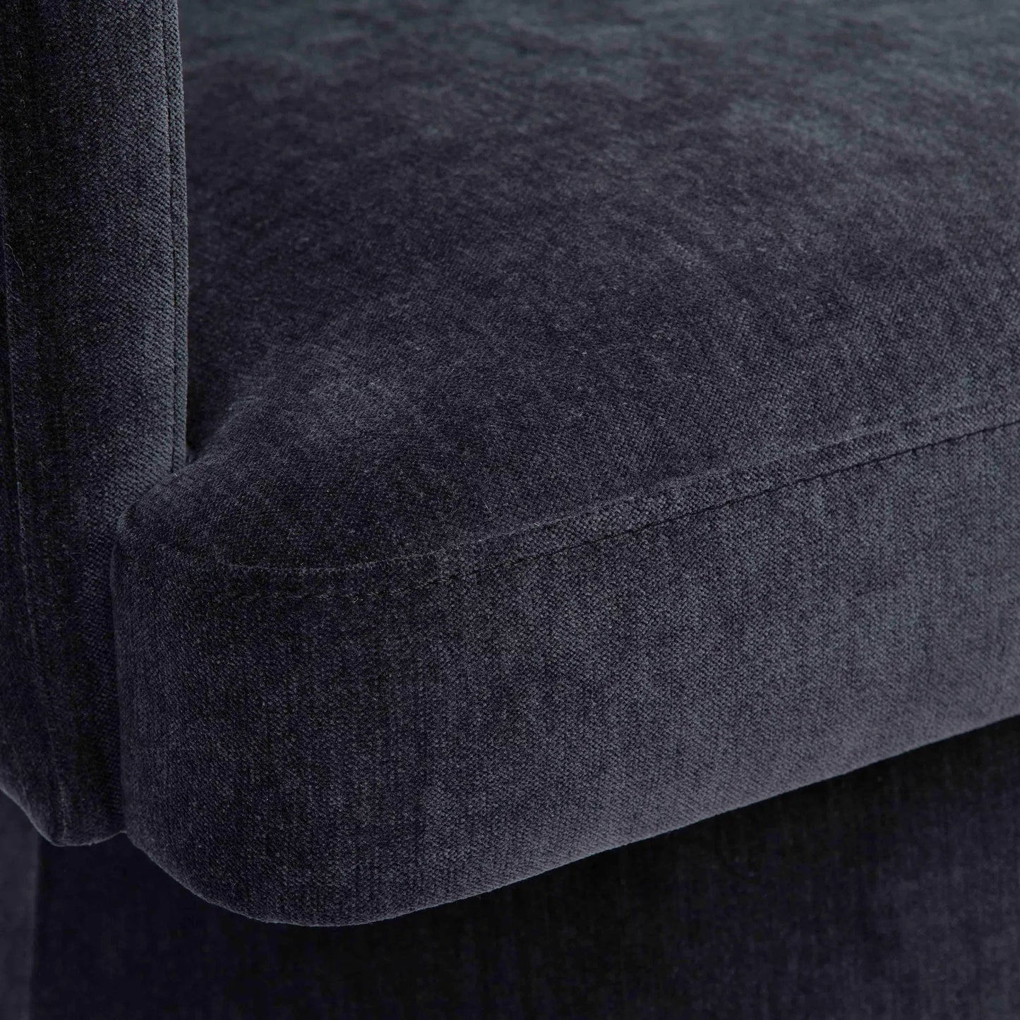 033 SI-2320939 | Closeup | Kristen Upcycled Chenille Rolling Desk Chair by TOV Furniture. Made from unique in a transitional style.