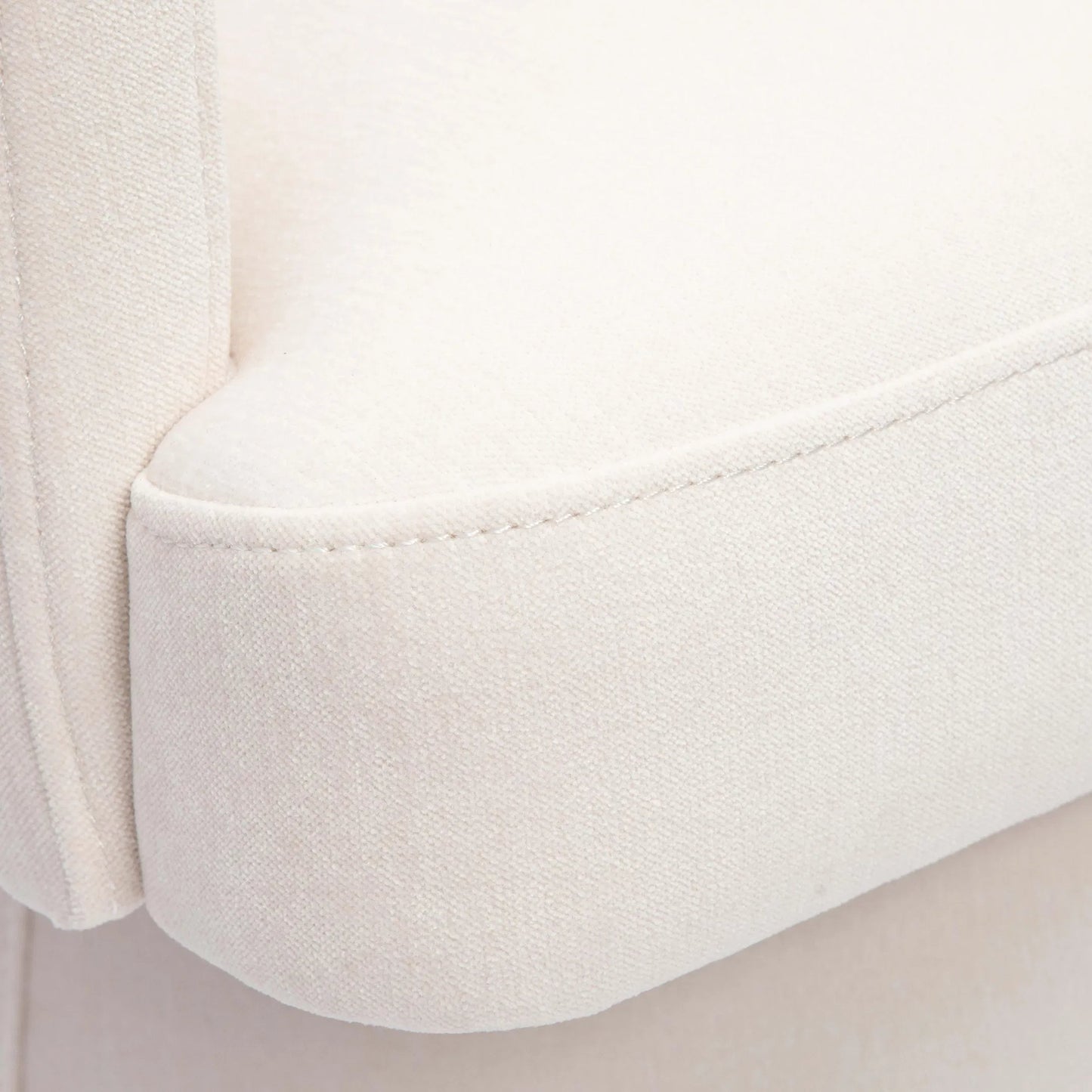 035 SI-2320940 | Closeup | Kristen Upcycled Chenille Rolling Desk Chair by TOV Furniture. Made from unique in a transitional style.