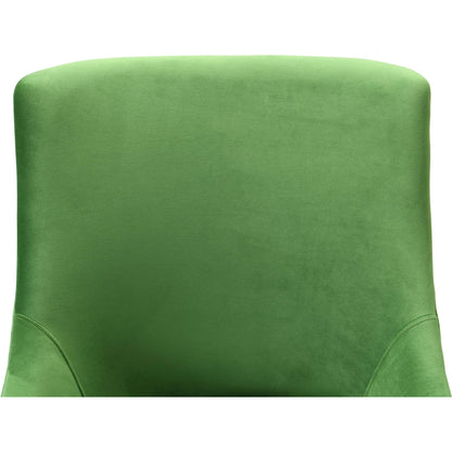 Beatrix Office Swivel Chair by TOV Furniture. Made from velvet, wood, stainless steel in a transitional style.