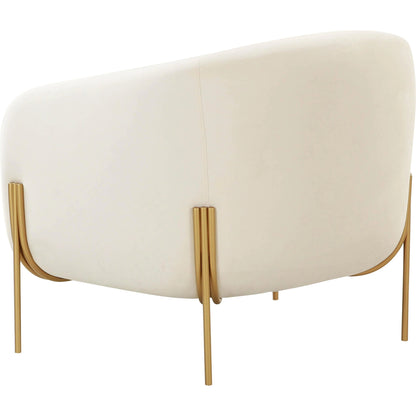 Kandra Velvet Accent Chair by TOV Furniture. Made from iron, velvet, wood in a modern style.
