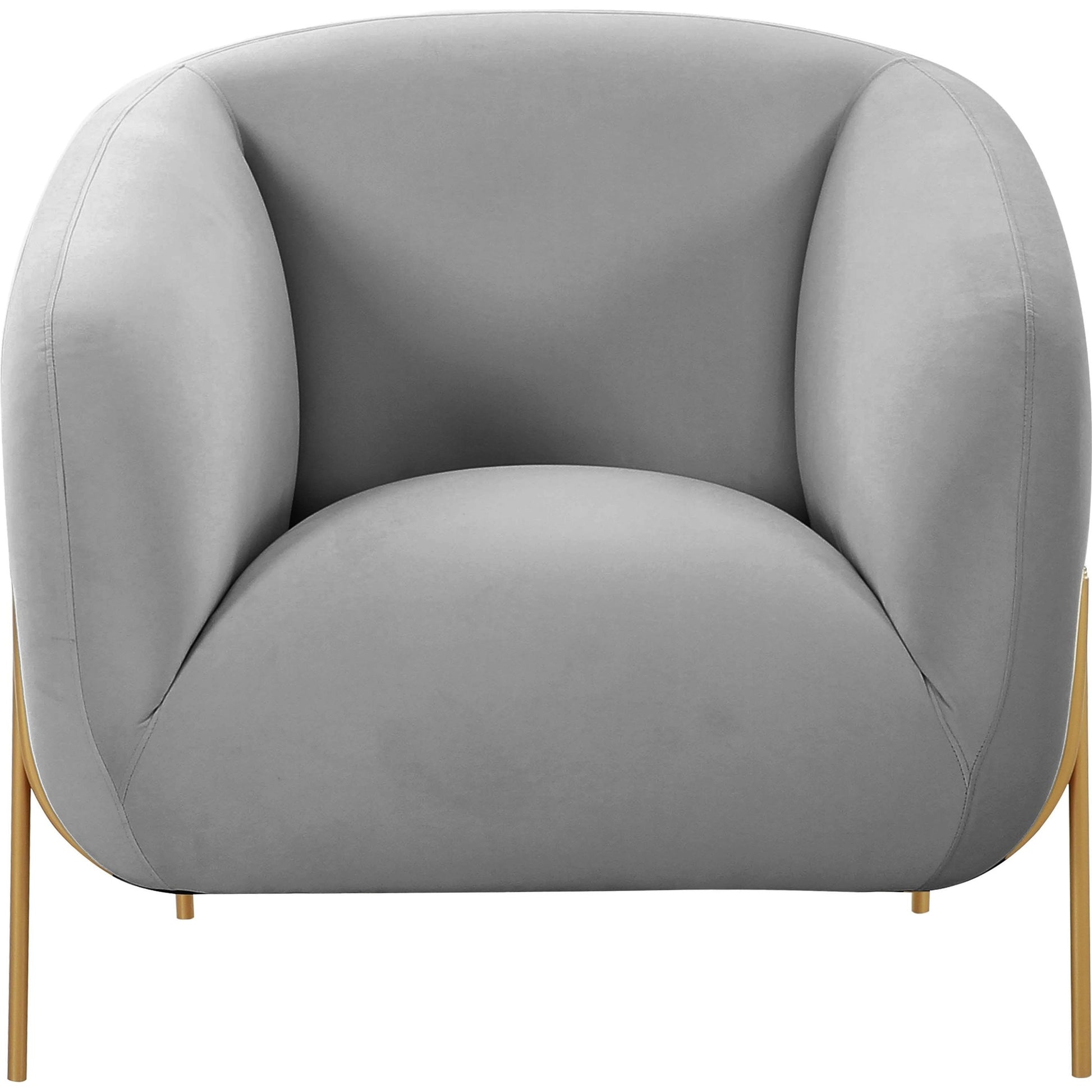 Kandra Velvet Accent Chair by TOV Furniture. Made from iron, velvet, wood in a modern style.