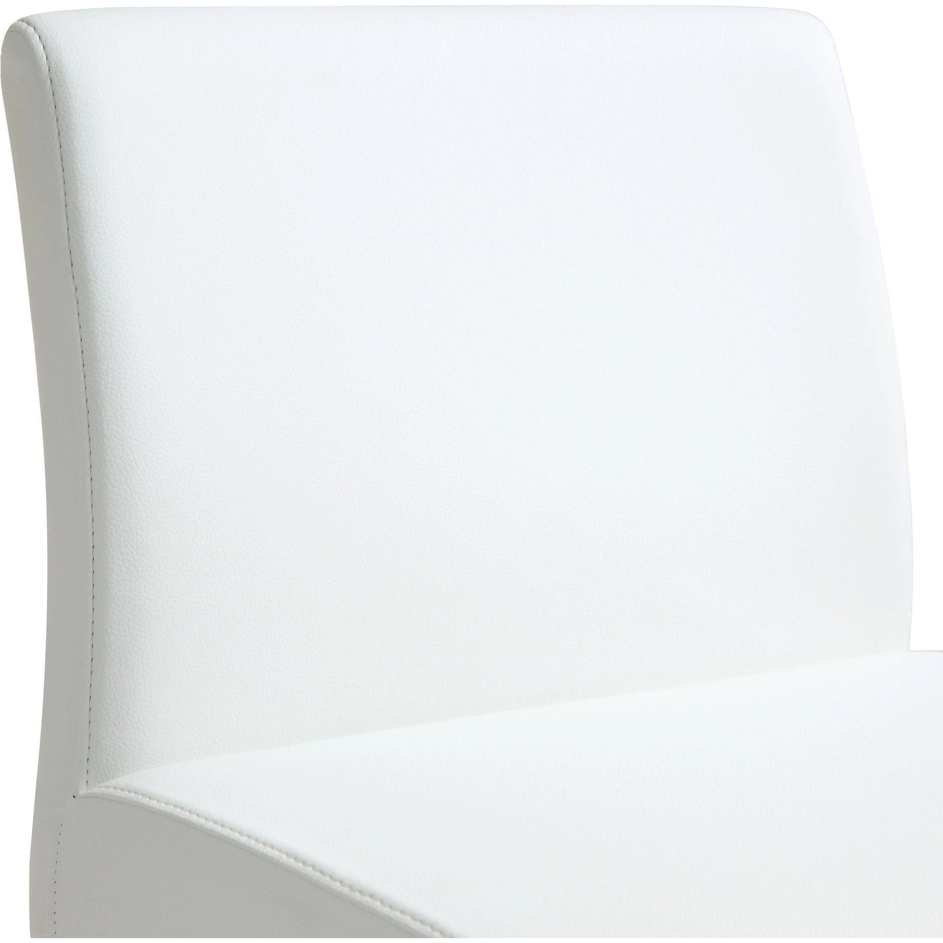 Denmark Steel Counter Stool (Set of 2) by TOV Furniture. Made from stainless steel, eco leather in a modern style.