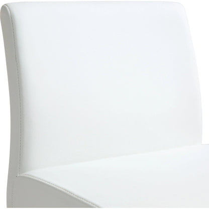 Denmark Steel Counter Stool (Set of 2) by TOV Furniture. Made from stainless steel, eco leather in a modern style.