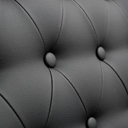 Helsinki Steel Barstool (Set of 2) by TOV Furniture in white. Made from stainless steel, eco leather in a modern style.