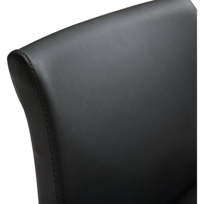 Denmark Gold Steel Barstool (Set of 2) by TOV Furniture. Made from stainless steel, eco leather in a modern style.