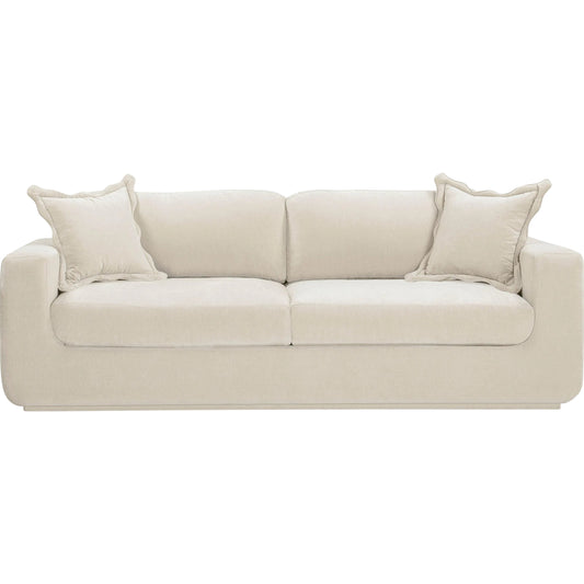 Miri Upcycled Washed Velvet Sofa by TOV Furniture. Made from plywood, velvet in a unique style.