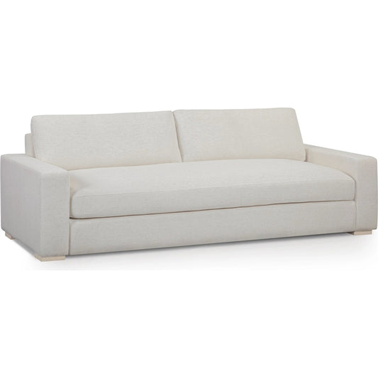 Beckham Upcycled Chenille Sofa by TOV Furniture. Made from plywood, recycled fabric, rubberwood in a transitional style.