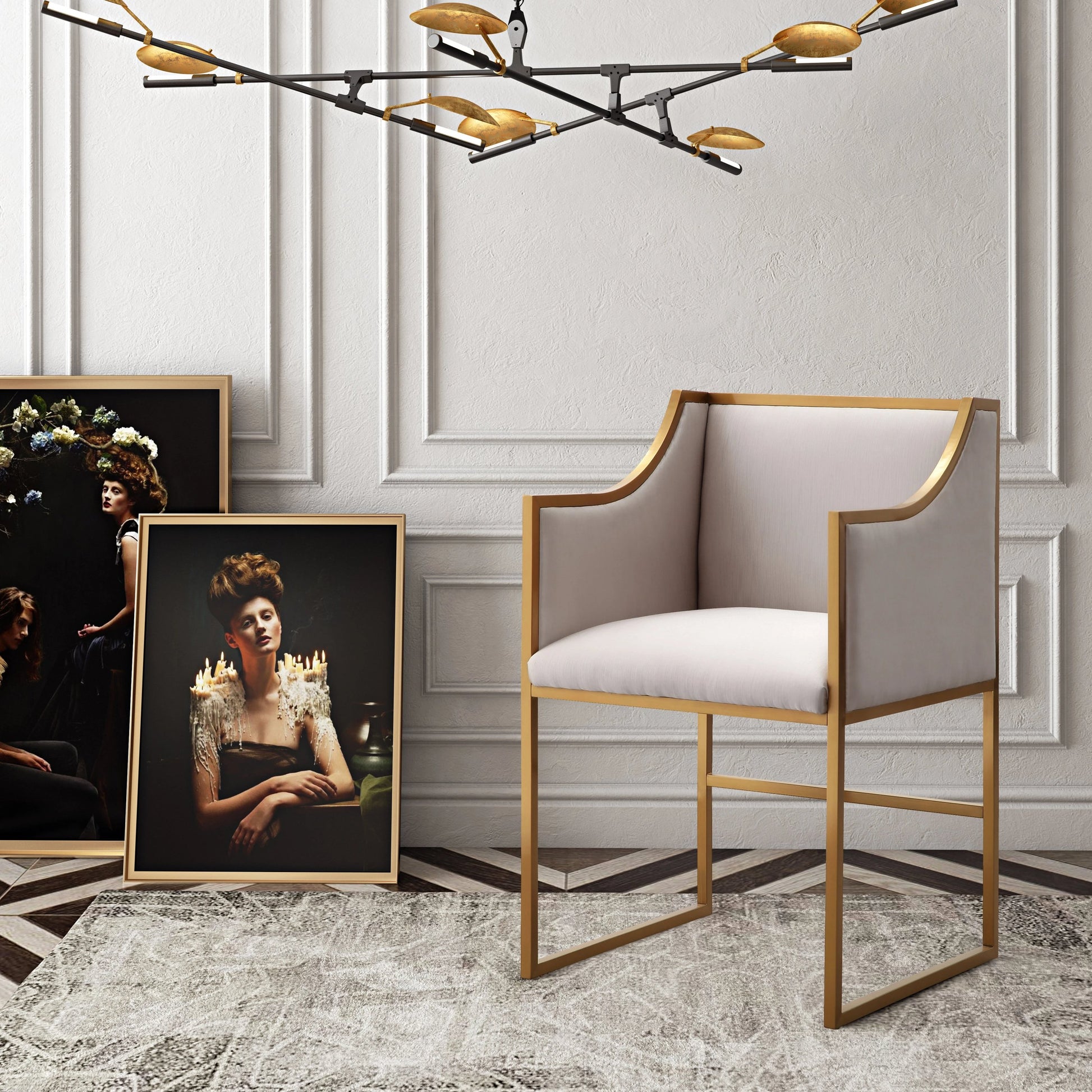 Atara Chair by TOV Furniture. Made from unique in a modern style.