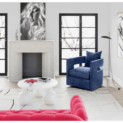 Kennedy Swivel Chair by TOV Furniture. Made from unique in a modern style.