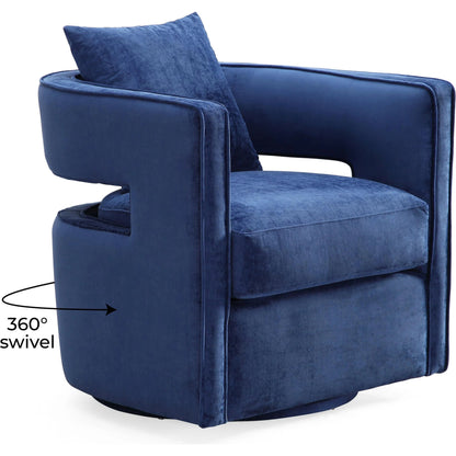 Kennedy Swivel Chair by TOV Furniture. Made from unique in a modern style.