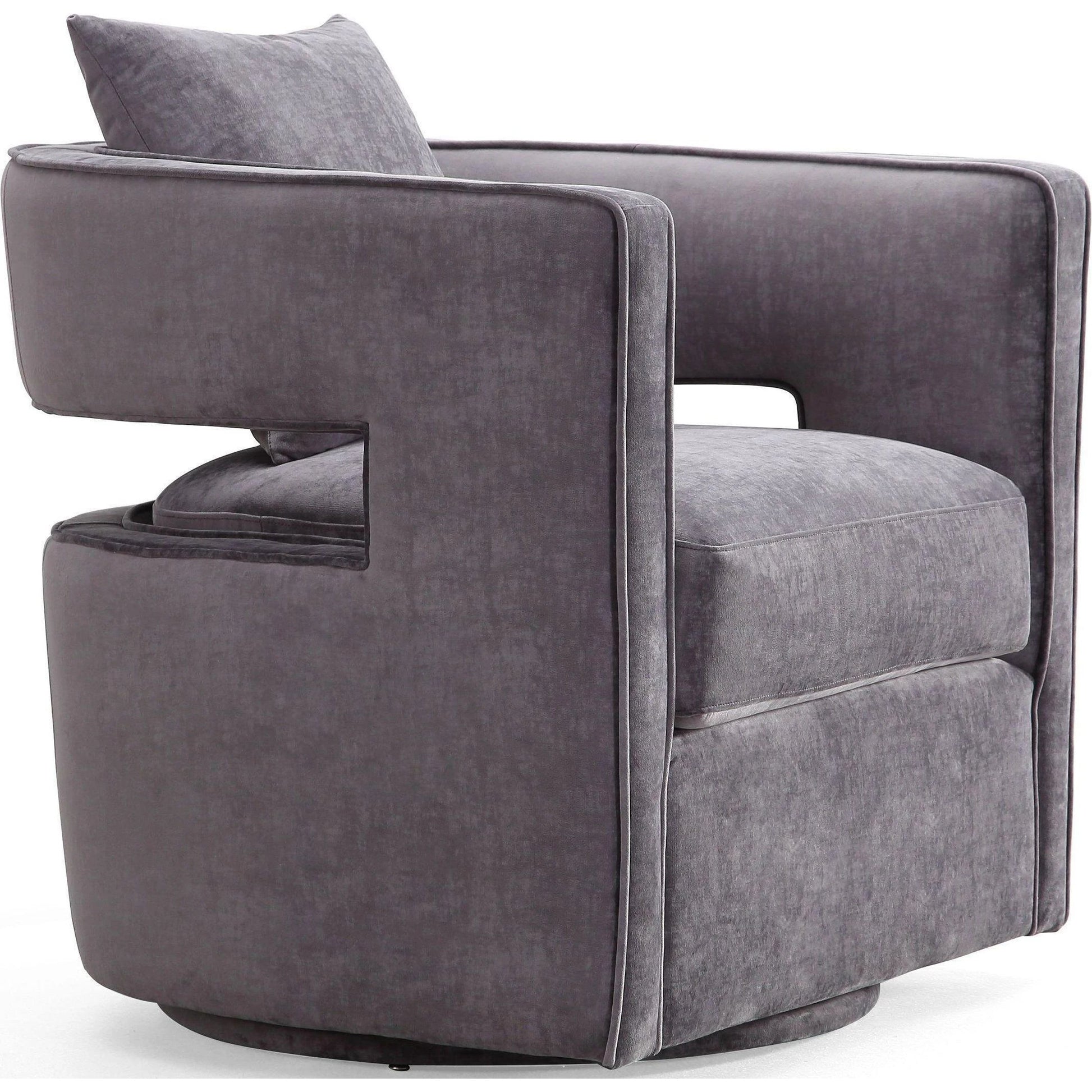 Kennedy Swivel Chair by TOV Furniture. Made from unique in a modern style.