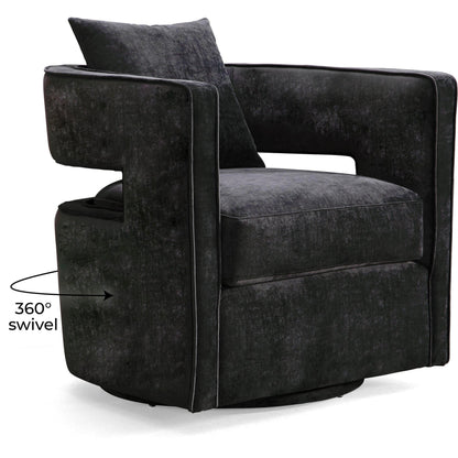 Kennedy Swivel Chair by TOV Furniture. Made from unique in a modern style.