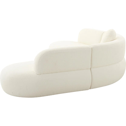 Broohah Boucle Sectional by TOV Furniture. Made from unique in a modern style.