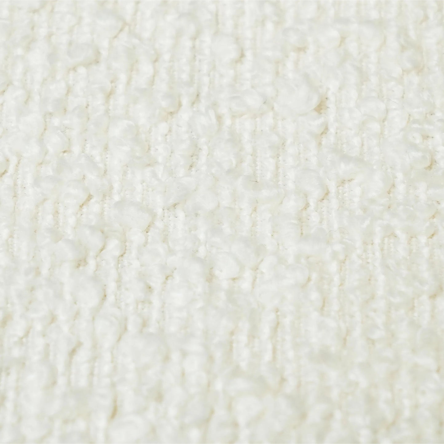 033 SI-2107344 | Closeup | Fickle Boucle 2-Piece Modular Sofa by TOV Furniture in cream. Made from boucle, wood in a modern style.