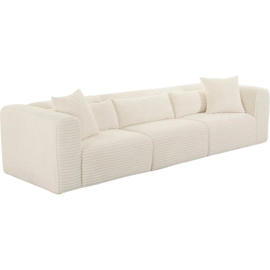 Tarra Fluffy Oversized Corduroy Modular Sofa by TOV Furniture. Made from unique in a unique style.