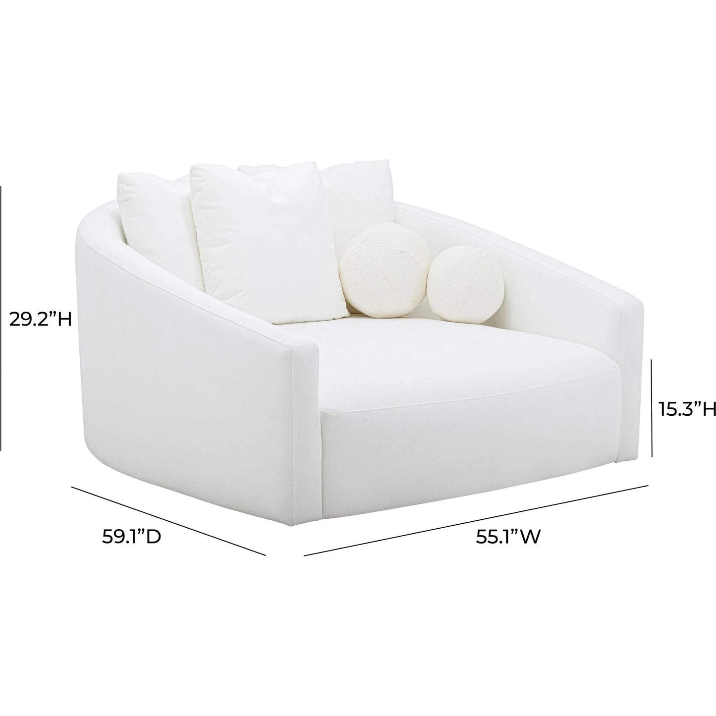 007 SI-2248272 | Additional Silo | Hanim Linen Daybed by TOV Furniture in cream. Made from linen, plywood in a transitional style.