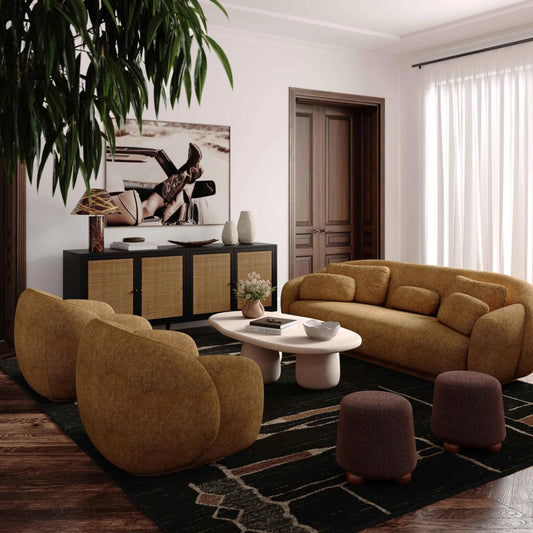Misty Boucle Sofa by TOV Furniture. Made from unique in a modern style.